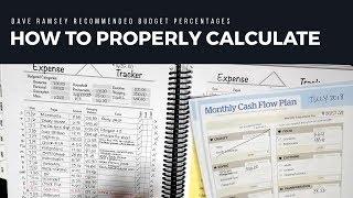 Dave Ramsey Recommended Budget Percentages: How to Calculate Yours | KeAmber Vaughn