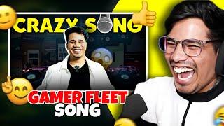 @GamerFleet react on My Song | Gamer Fleet Song || I'm Scared!