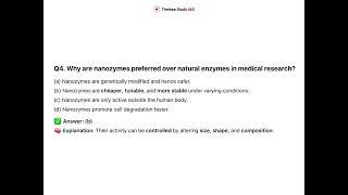 Nanozymes = Artificial Enzymes #nanozyme #upsc