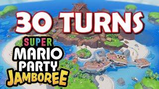 Super Mario Party Jamboree - PLAYING FOR 30 TURNS!! Bro vs Sis vs Luigi Does Absolutely Nothing!