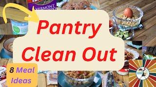 Pantry Cleanout Challenge Poor Man Meals Budget Meals with Few Ingredients 