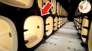Cheap Capsule Hotel Experience in Japan  Nine Hours Hakata