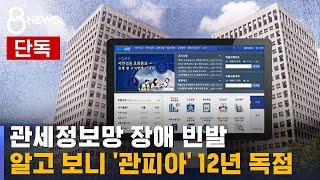 [단독] 관세정보망 장애 빈발…"관세청 출신에 맡겼더니" / SBS