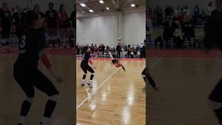 Delaney Moon AVBC Highlights #libero #volleyball #pancake #dolphindive #shorts #delaneymoon