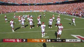 Oklahoma Offensive Line vs Texas (2021)
