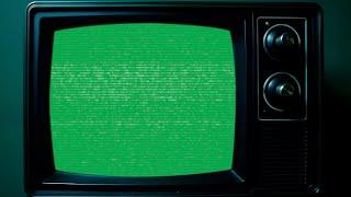 Dark CRT Retro TV Green Screen Template | Global Kreators