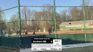 Cecil College vs Southern MD| NJCAA Softball | 3/12/25