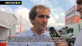 Entrevista a Alain Prost - 4 Campeonatos Formula Uno - World Series by Renault Montmelo - PRMotor TV