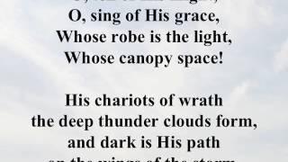 "O Worship the King" (as recorded by Hallal Music)