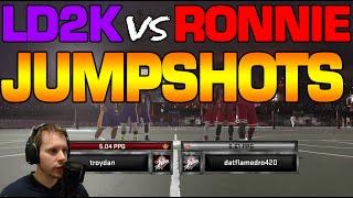 LD2K vs Ronnie2K: Jumpshot Battle