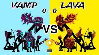 vamp stickman vs lava stickman - stickman costume tournament - stick war legacy