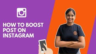 How to Boost Post on Instagram