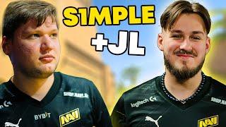 "BRO, WTF YOU DOING??" - NAVI JL CARRING S1MPLE ON FACEIT!! (ENG SUBS) | CS2