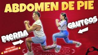 ABDOMEN GLUTEO y PIERNAReducir cintura y aplanar abdominales en 20 Minutos