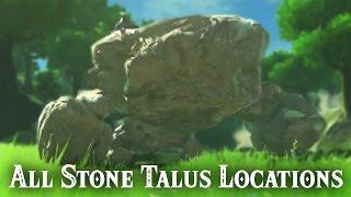 All Stone Talus Locations - The Legend of Zelda: Breath of the Wild