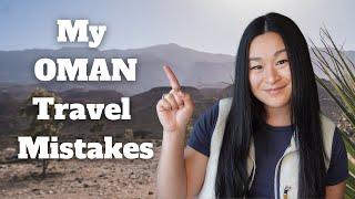 What I Wish I Knew Before Going to Oman