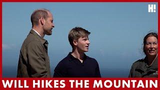 Prince William meets Steve Iriwn's son as they hike up Table Mountain | HELLO!