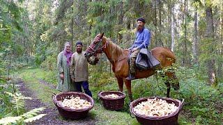 Happy Independent Life of Self-Sufficient Families In Remote Villages of Russia