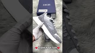 2024 Christmas Gift Real VS Fake Dior B25 Runner Sneakers unboxing checking