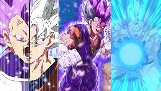 NEW LR UI GOKU & UE VEGETA → VEGITO+GOGETA INTRO, ACTIVE SKILL + OST! Dragon Ball Z Dokkan SPARKING