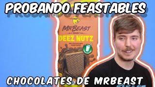 Probando chocolate y snackbar de Mrbeast (feastables)