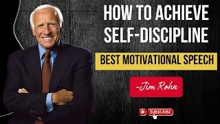 How to Achieve Self Discipline - Rim John Life Changing Speech #motivation #inspiration