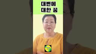 꿈에 대변을 꾸는 꿈?