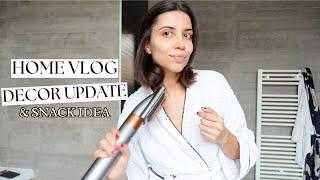 HOME VLOG, NOUVELLE AVANCÉE DÉCO, RDV MÉDICAUX ET IDÉE ENCAS SAIN | VLOG | ROSEANDMUSC