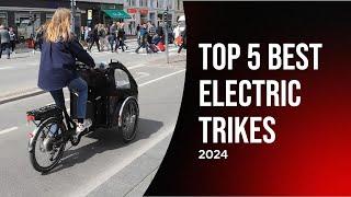 Top 5 BEST Electric Trikes in 2024 | Ultimate Guide to E-Tricycles | Best Electric Tricycles