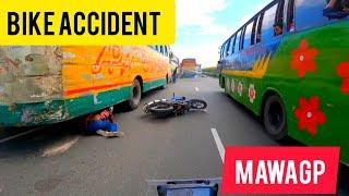 Bike Accident RTR 4V 160. Mawa Express Way.