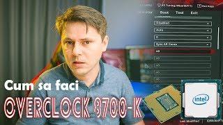 Cum sa faci Overclock Intel I7 8700k