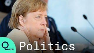 German Chancellor Angela Merkel Comments on U.S. President Joe Biden During the G-7 Summit