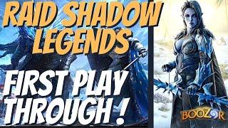 Raid Shadow Legends - First Time Play through! - Elhain High Elf DPS! Play for Free Here!