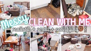 WHOLE HOUSE CLEAN WITH ME | MESSY HOUSE TRANSFORMATION | COMPLETE DISASTER SPEED CLEAN WITH ME