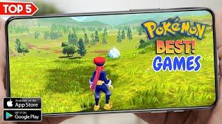 Top 5 Best Pokemon Games For Android 2024 | Best Pokemon Games |