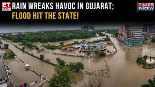 Heavy Rainfall In Gujarat; Red Alert Warning By IMD | Flood Hit In Several Districts | Top News