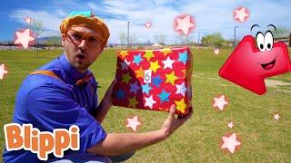 BLIPPI Learns Numbers 1 to 10!  | ABC 123 Moonbug Kids | Fun Cartoons | Learning Rhymes