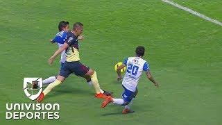 ¿Hubo penal sobre Aguilar? El americanista hizo tremendo berrinche porque no se lo marcaron