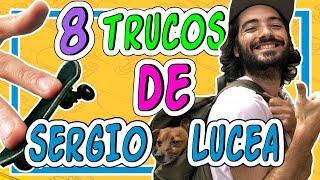 8 TRUCOS EN SKATEBOARD DE SERGIO LUCEA CON FINGERBOARD | R2Artur