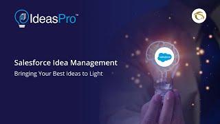 Simplify Idea Management in Salesforce With IdeasPro