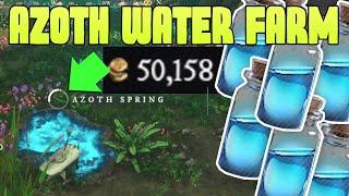 BEST New World Gold Farm for BEGINNERS, Money Making 2023, Gold Farming 2023 Azoth Water