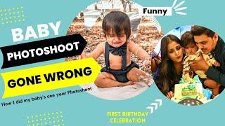 How I did my Baby's Photoshoot | First Birthday Party ideas | Dhara Patel