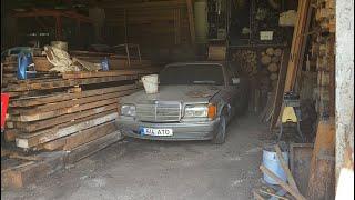 Starting 1986 Mercedes-Benz w126 300SE After 8 Years + Test Drive