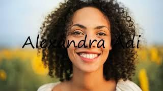 How to pronounce Alexandra Adi in English?