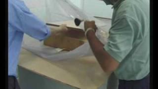 Vacuum Press Bag Forming of Curved Wood and laminate