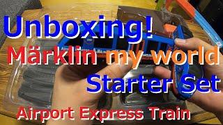 【Unboxing】Märklin my world - "Airport Express - Elevated Railroad" Starter Set 29307