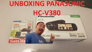 UNBOXING PANASONIC HC-V380