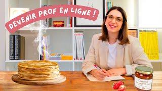 Devenir prof en ligne c’est comme faire une pâte à crêpes : 8 raisons qui te le prouvent !