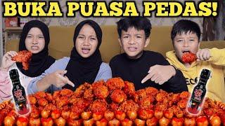 NEKAT! BUKA PUASA PERTAMA PAKE MAKANAN SUPER PEDAS