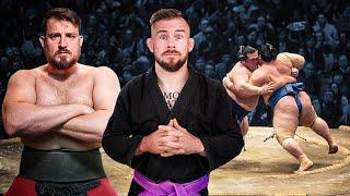 BJJ guy tries SUMO tournament with no training!